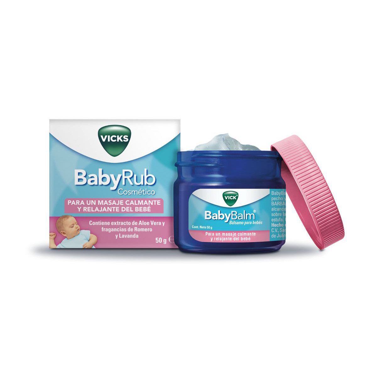 Imagen de Vicks babyrub balsamo 50g